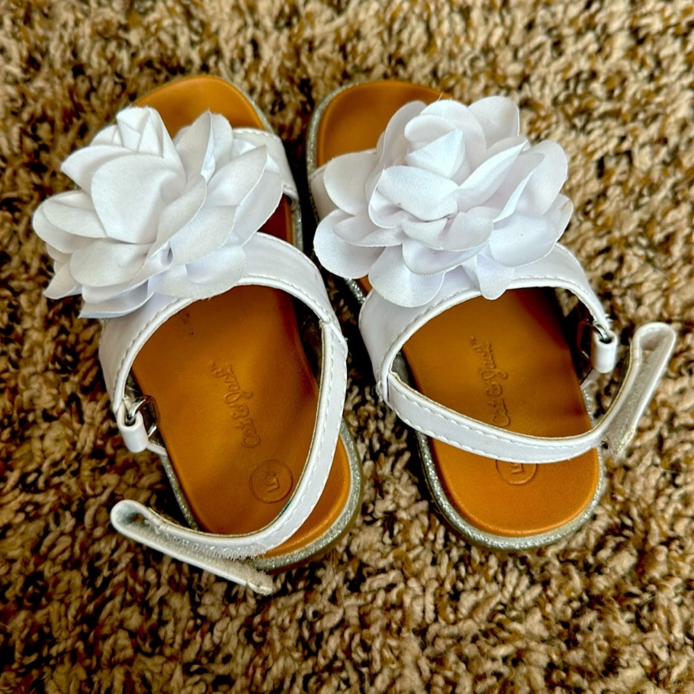 Cat and jack 5t little girls sandals